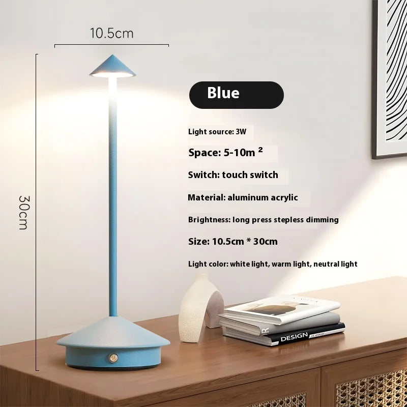 Modern Minimalist LED Bar Table Lamp - Scandinavian Design